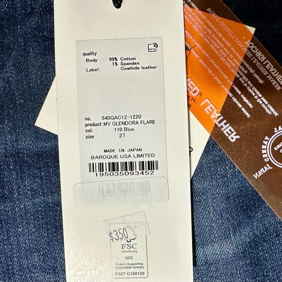 NWT Moussy Vintage Glendora Flare Jeans size 27 - Picture 6 of 7